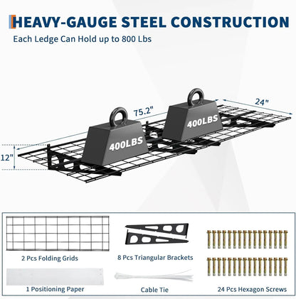 Garage Basement Wall Shelving