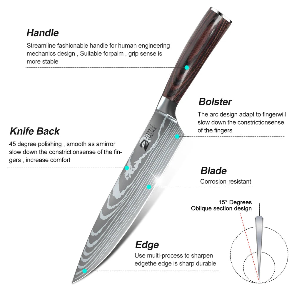 Kitchen Knife Set