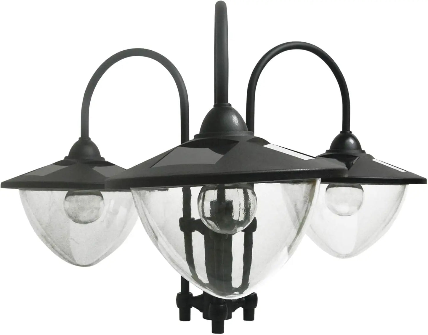 Solar LED Lamp Post Street Light with Planter, Automatic
