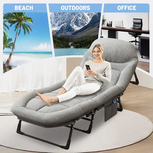Folding Single Sofa Bed, Nap Lounge Chair