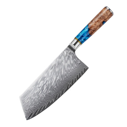 Damascus Steel Kitchen Knife Set