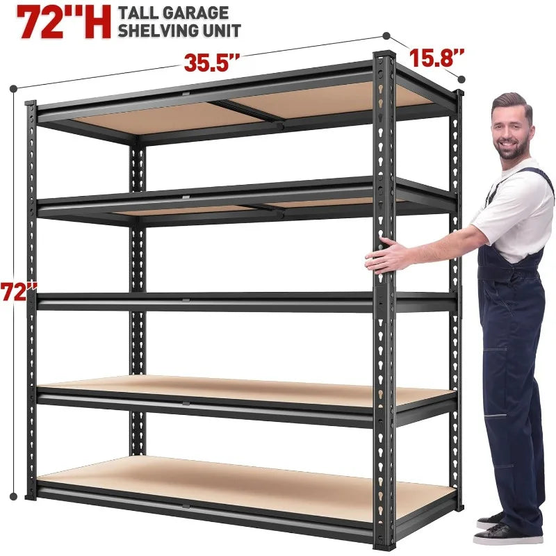5 Tier Storage Shelves