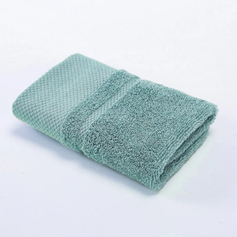 Solid Color Cotton Hand Towel, Face Towel