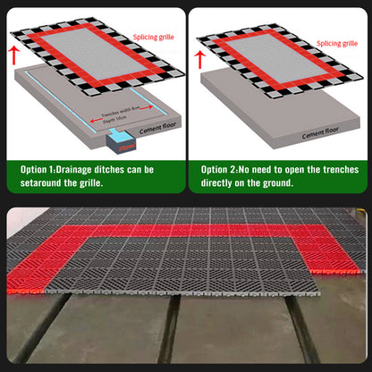Interlocking Garage Floor Tiles