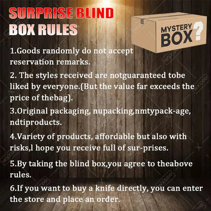 Mystery Box Multi-function Stainless Steel Knife