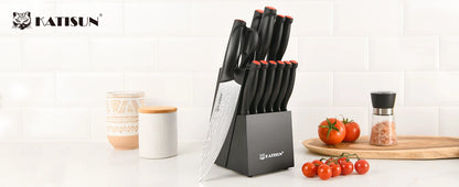 Kitchen Knife Block Set