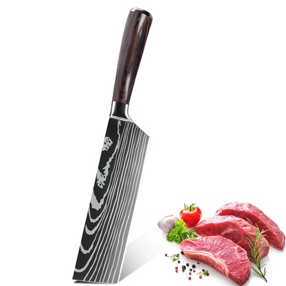 3 Piece High Carbon Stainless Steel Chef Knife set