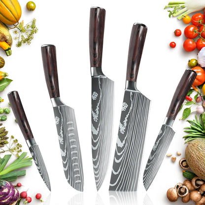 5 piece Knife Set