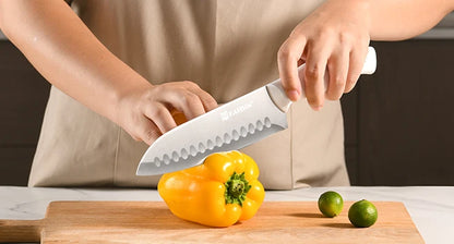 White Knife Set