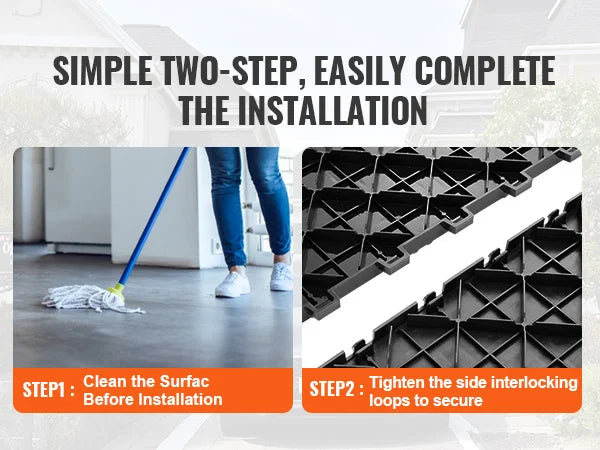 Interlocking Tiles Garage/Basement Floors