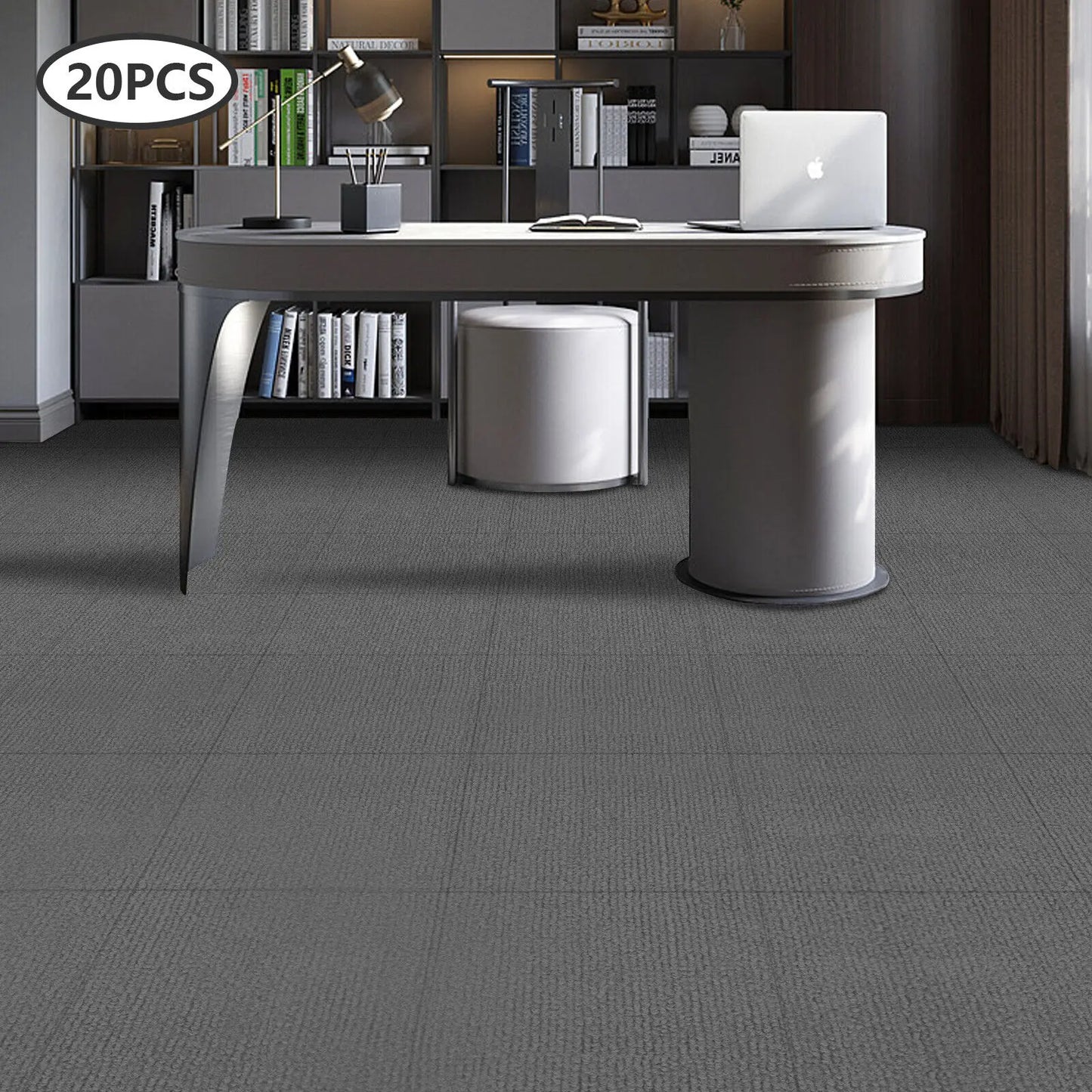 20 Pieces 50x50 cm Self Adhesive Carpet Tiles