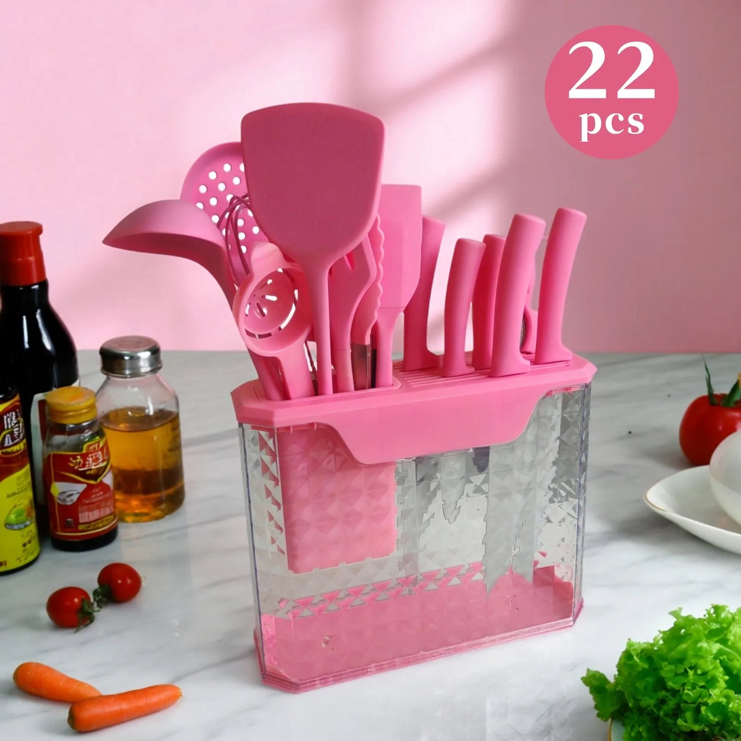 Knife Set Perfect for Various Cooking Tasks