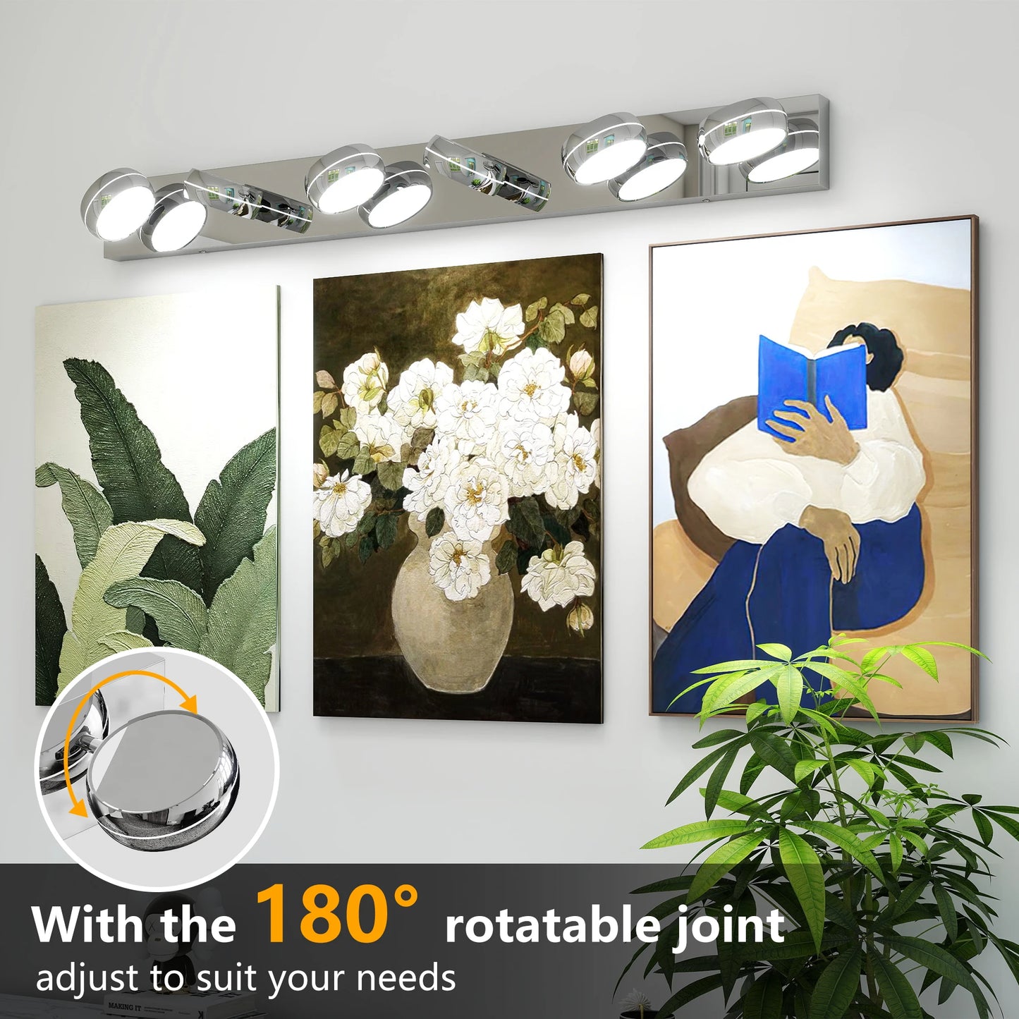 Over Mirror Vanity Light