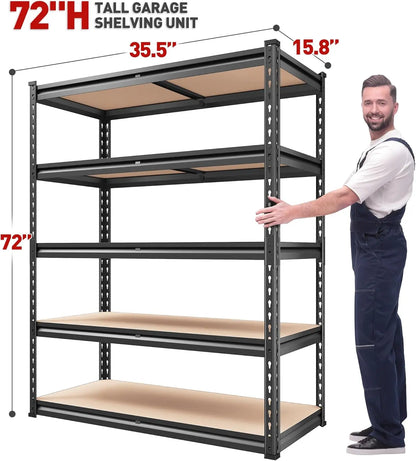 5 Tier Storage Shelves