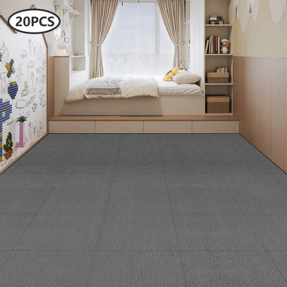 20 Pieces 50x50 cm Self Adhesive Carpet Tiles