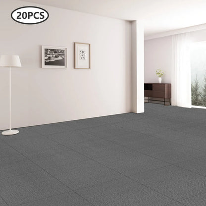 20 Pieces 50x50 cm Self Adhesive Carpet Tiles