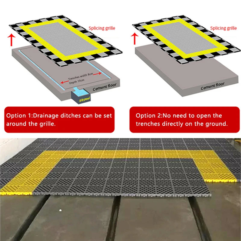 Interlocking Garage Floor Tiles