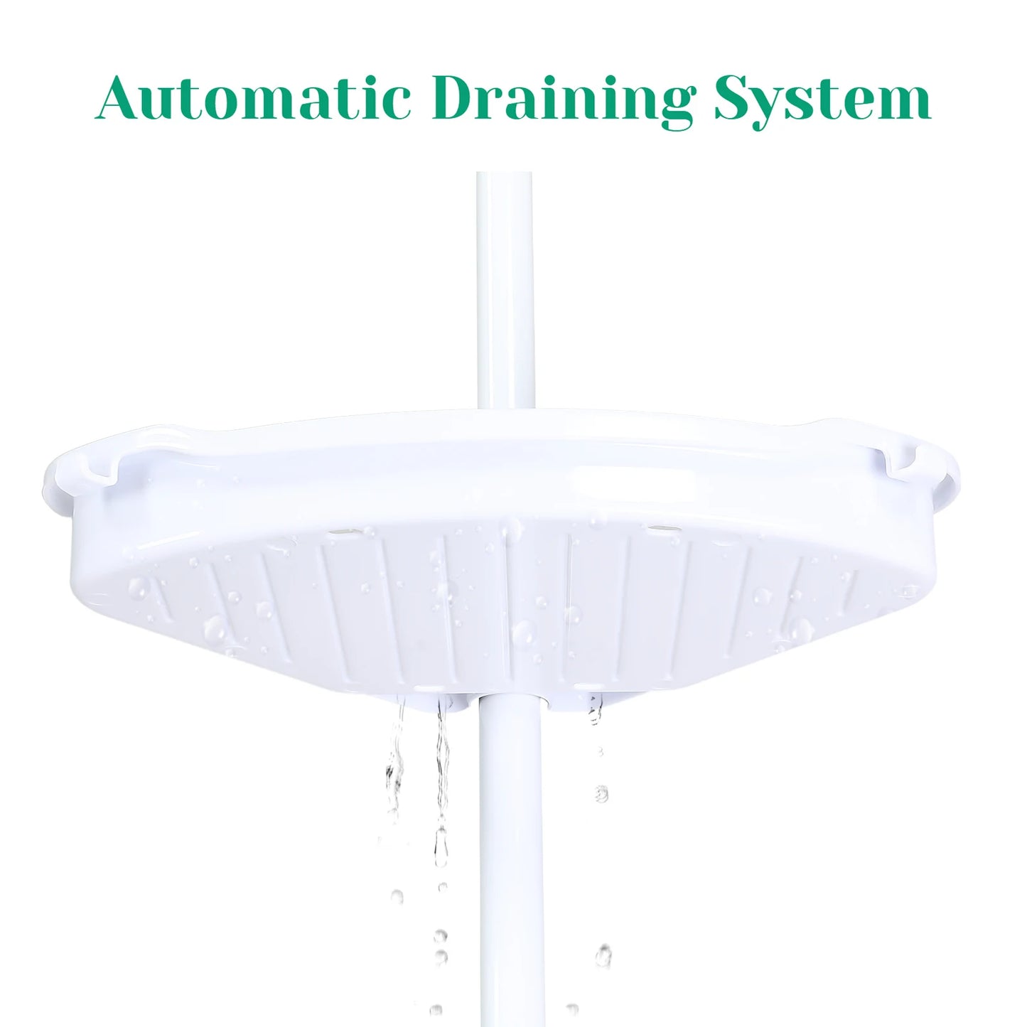 Corner Shower Caddy with Tension Pole