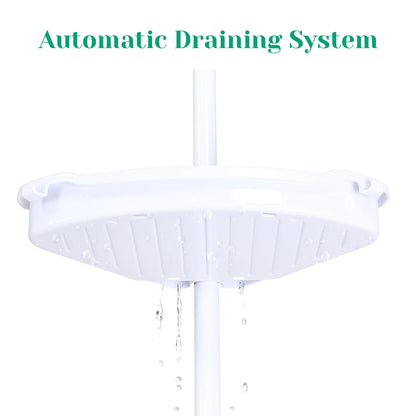 Corner Shower Caddy with Tension Pole