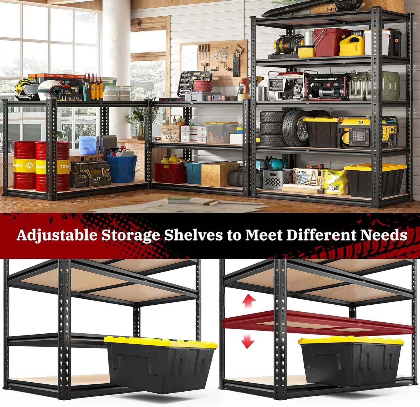 5 Tier Storage Shelves