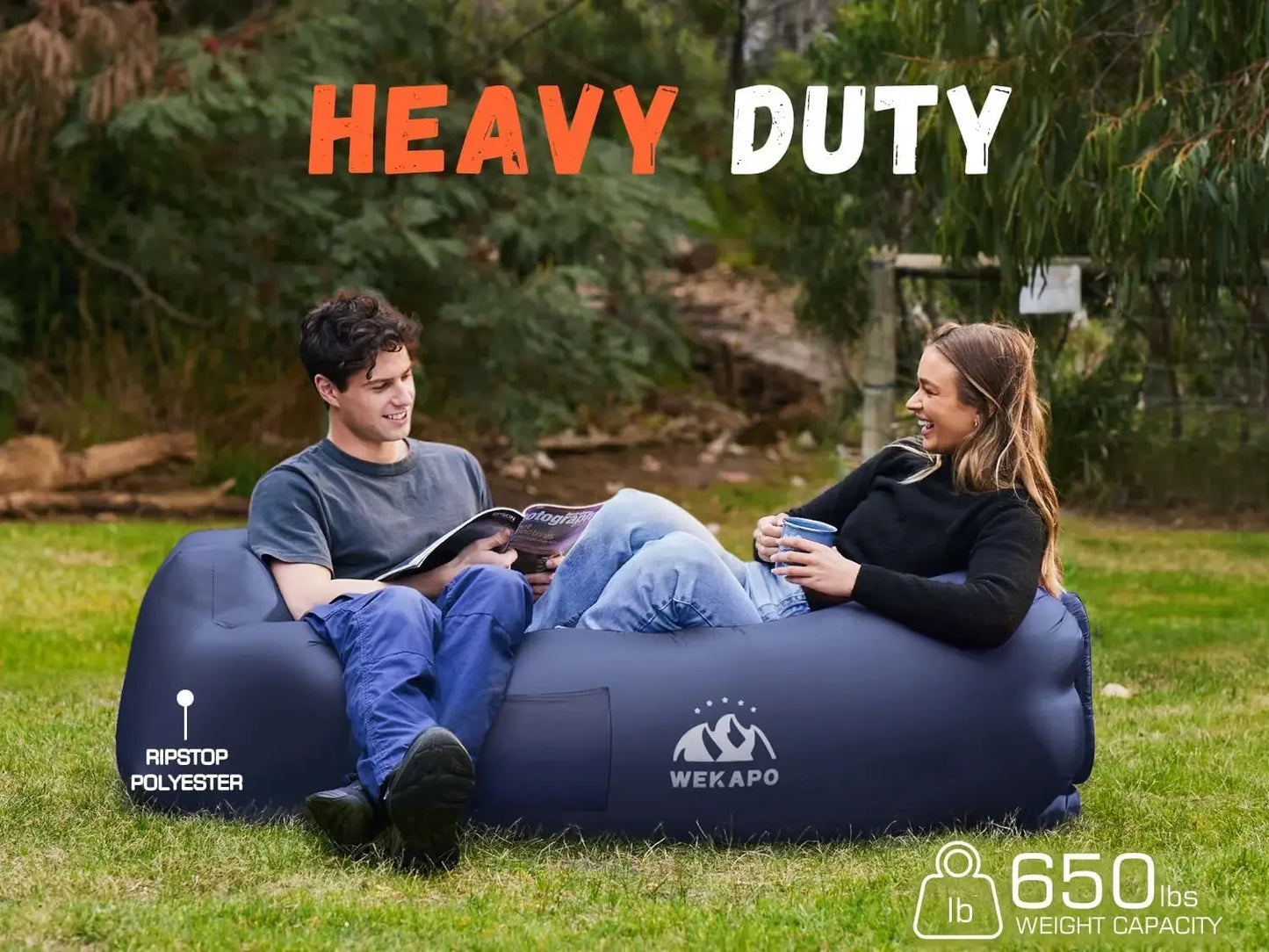 Inflatable Sun Lounger, Air Sofa