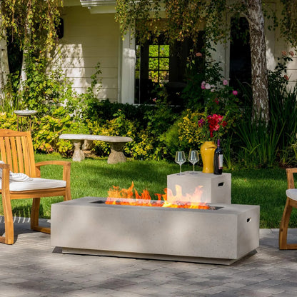 Christopher Knight Outdoor Fire Table with Tank Holder