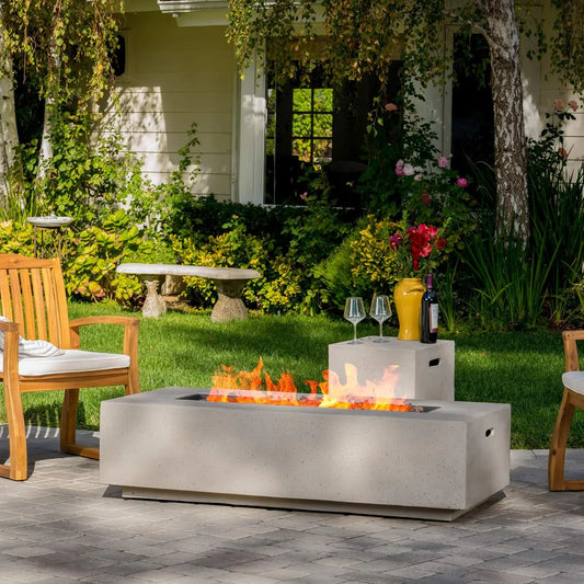 Christopher Knight Outdoor Fire Table with Tank Holder