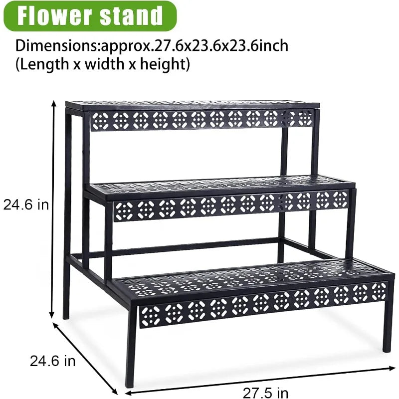 3 Tier Stair Plant Stand
