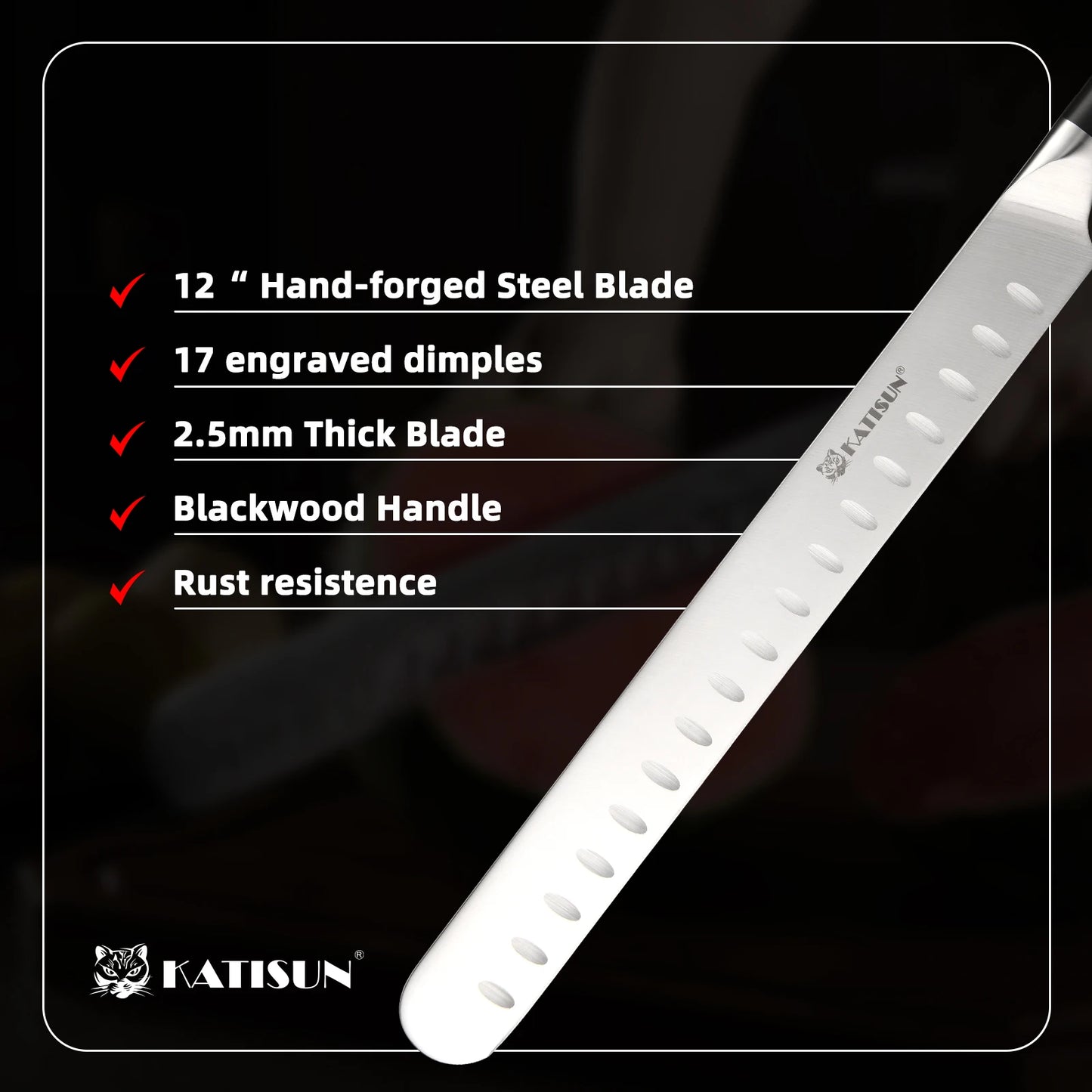 Round Tip Slicing Knife