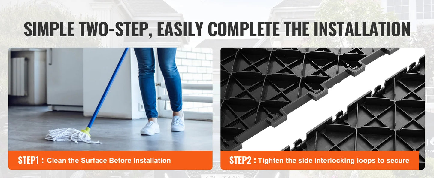 Interlocking Tiles Garage/Basement Floors
