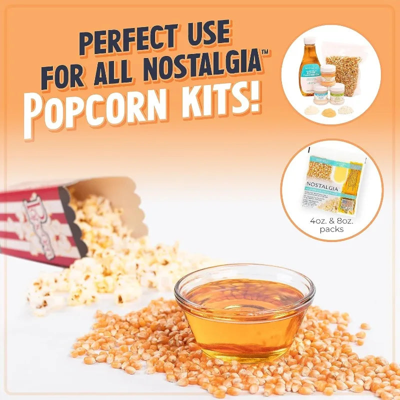 Garden  Popcorn Machine - Makes Up To 10 Cups