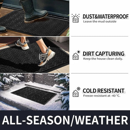Large Door Mat 36x24, Waterproof Heavy Duty