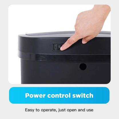 Trash Can with Automatic Lid