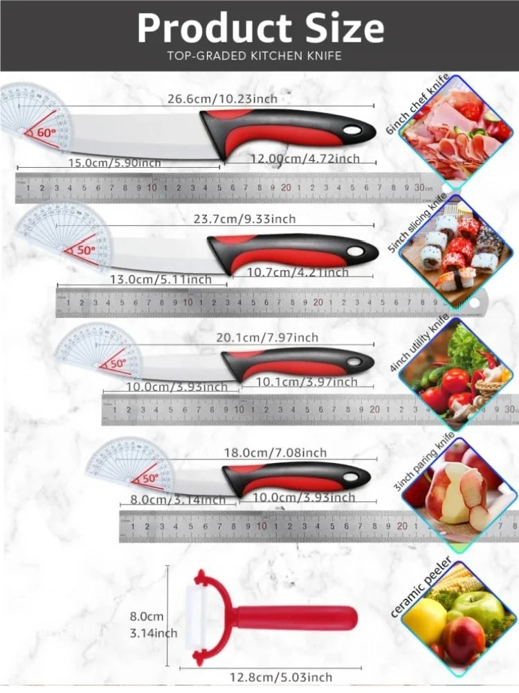 Ceramic Kitchen knives