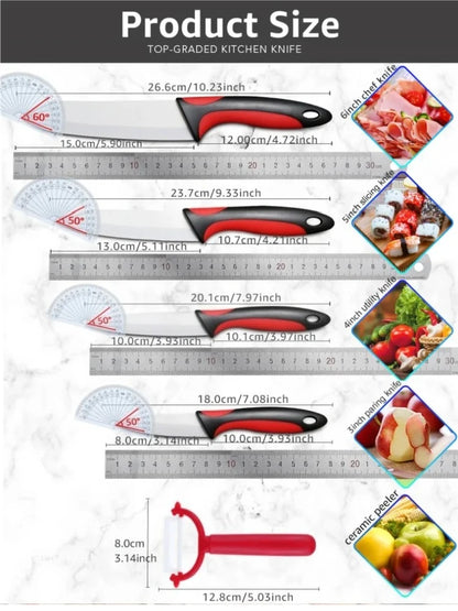 Ceramic Kitchen knives
