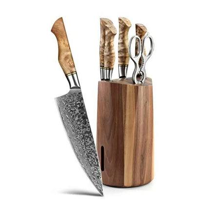 High Carbon Steel Kitchen Knife Set
