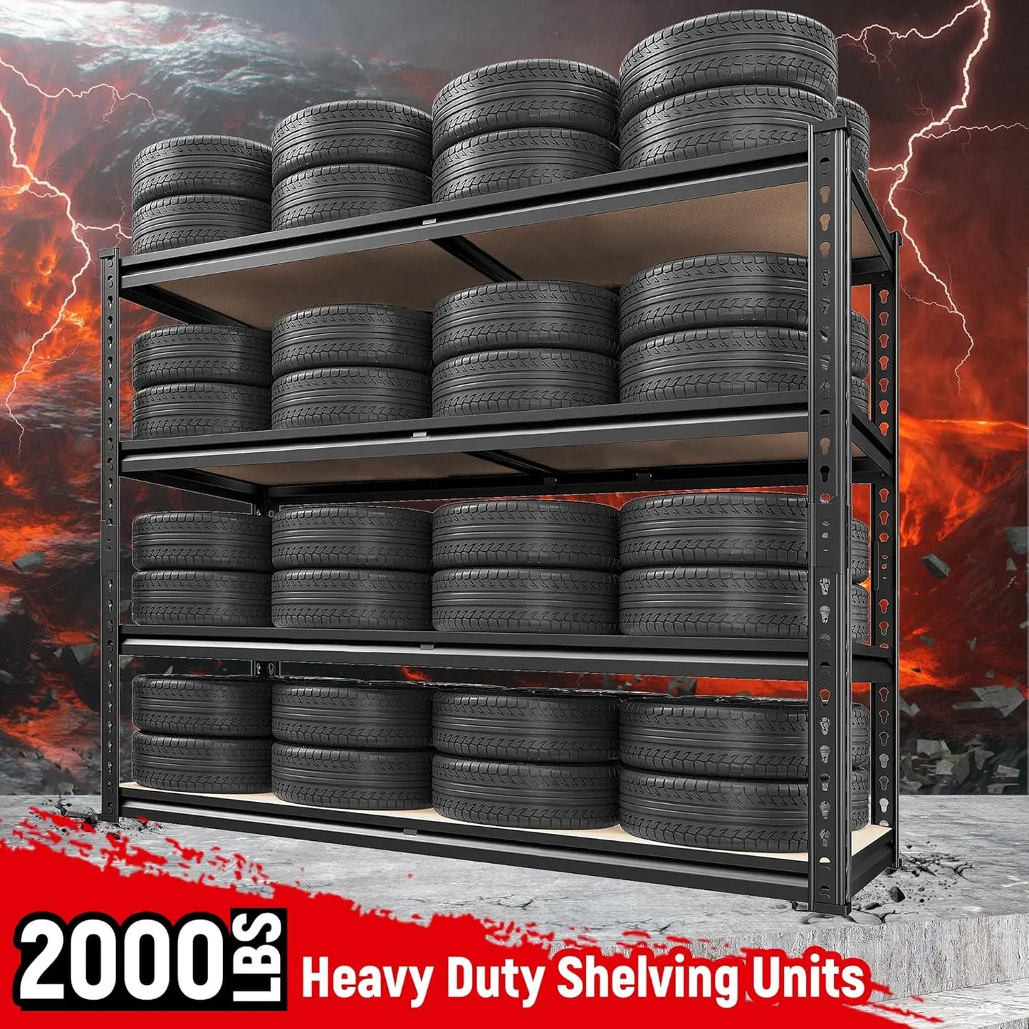 5 Tier Storage Shelves