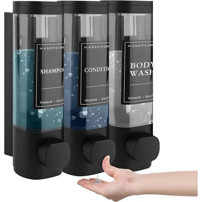 3-in-1 Shampoo Conditioner Body Wash Dispenser