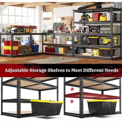 5 Tier Storage Shelves