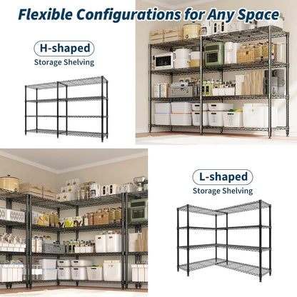 Heavy Duty Wire Rack Shelves