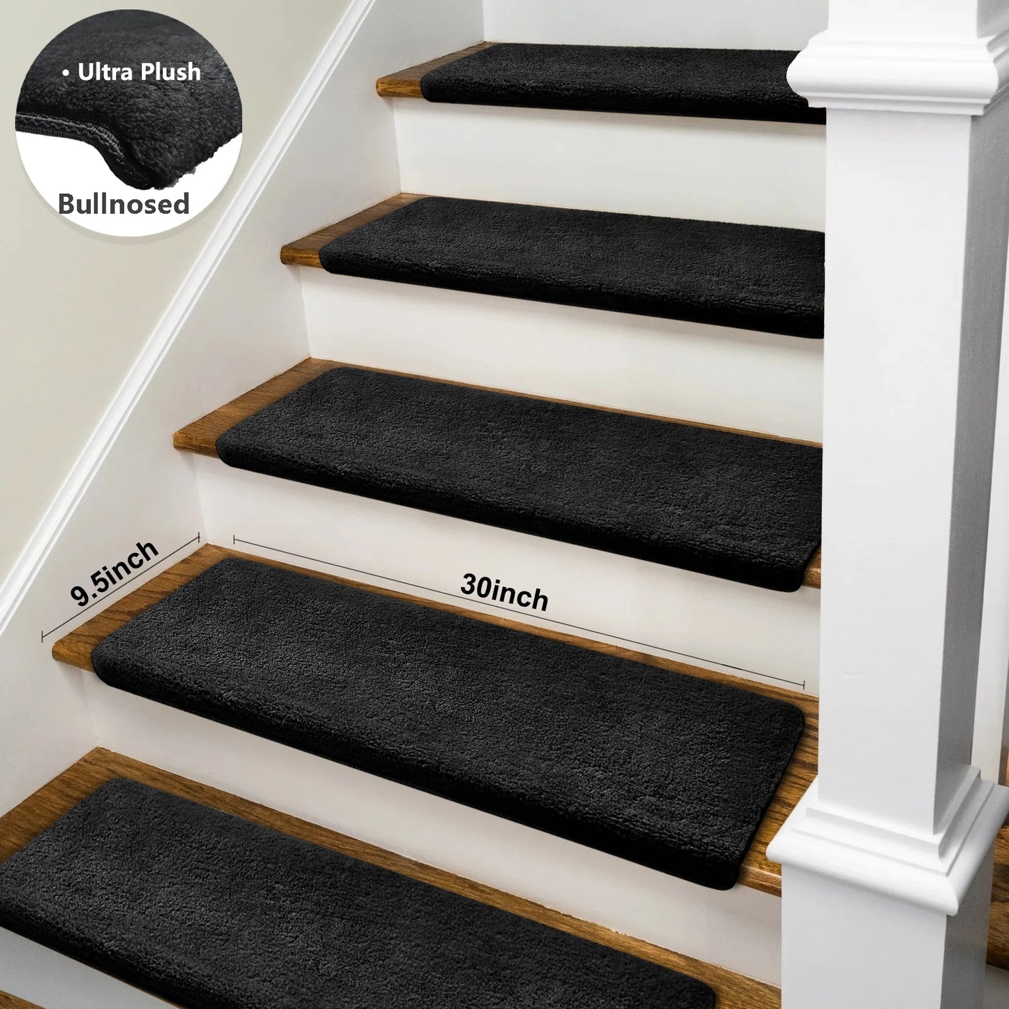Bullnose Non-Slip Stair Treads