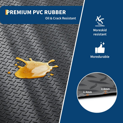 Diamond Plate Garage Floor Mat