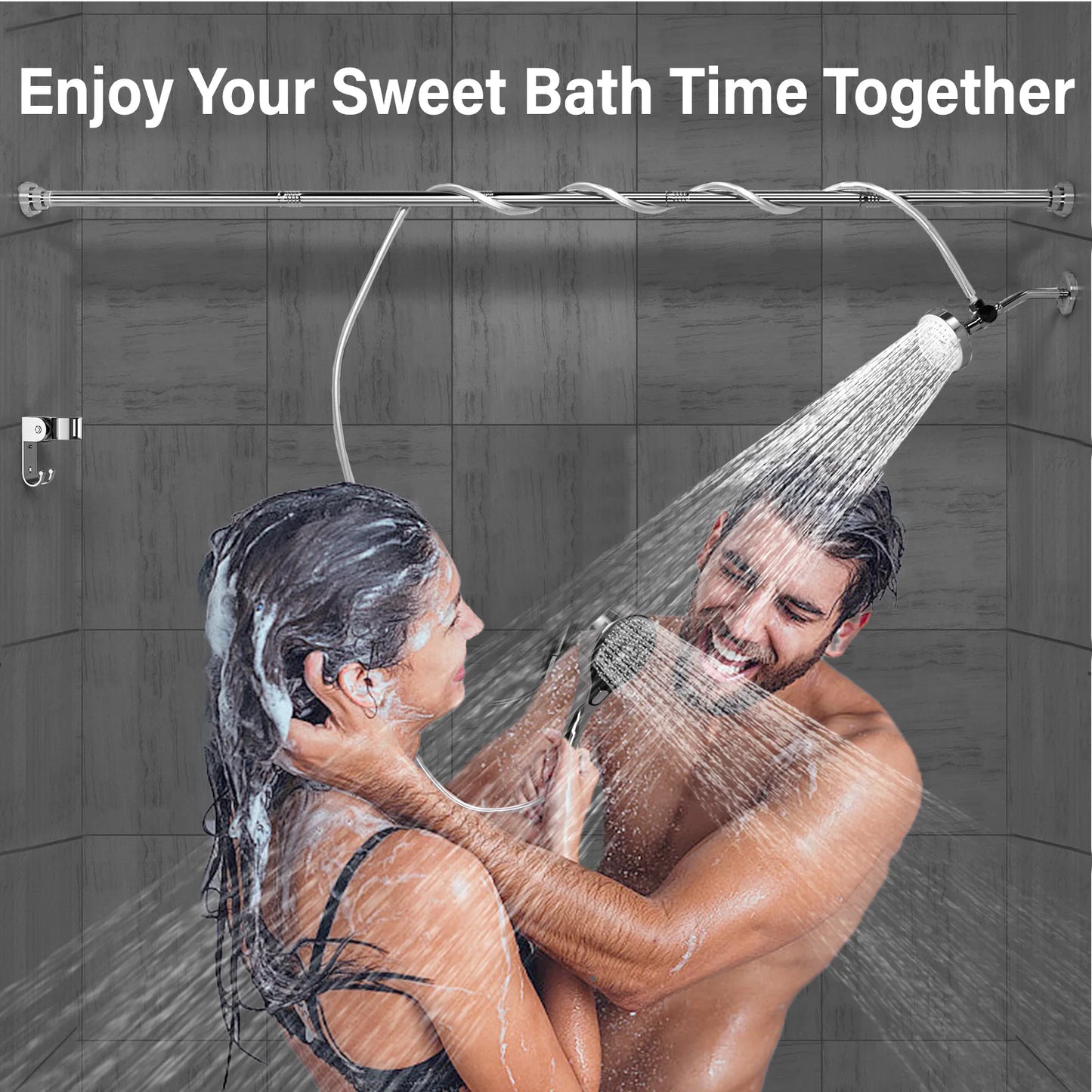High Pressure Dual Shower Head