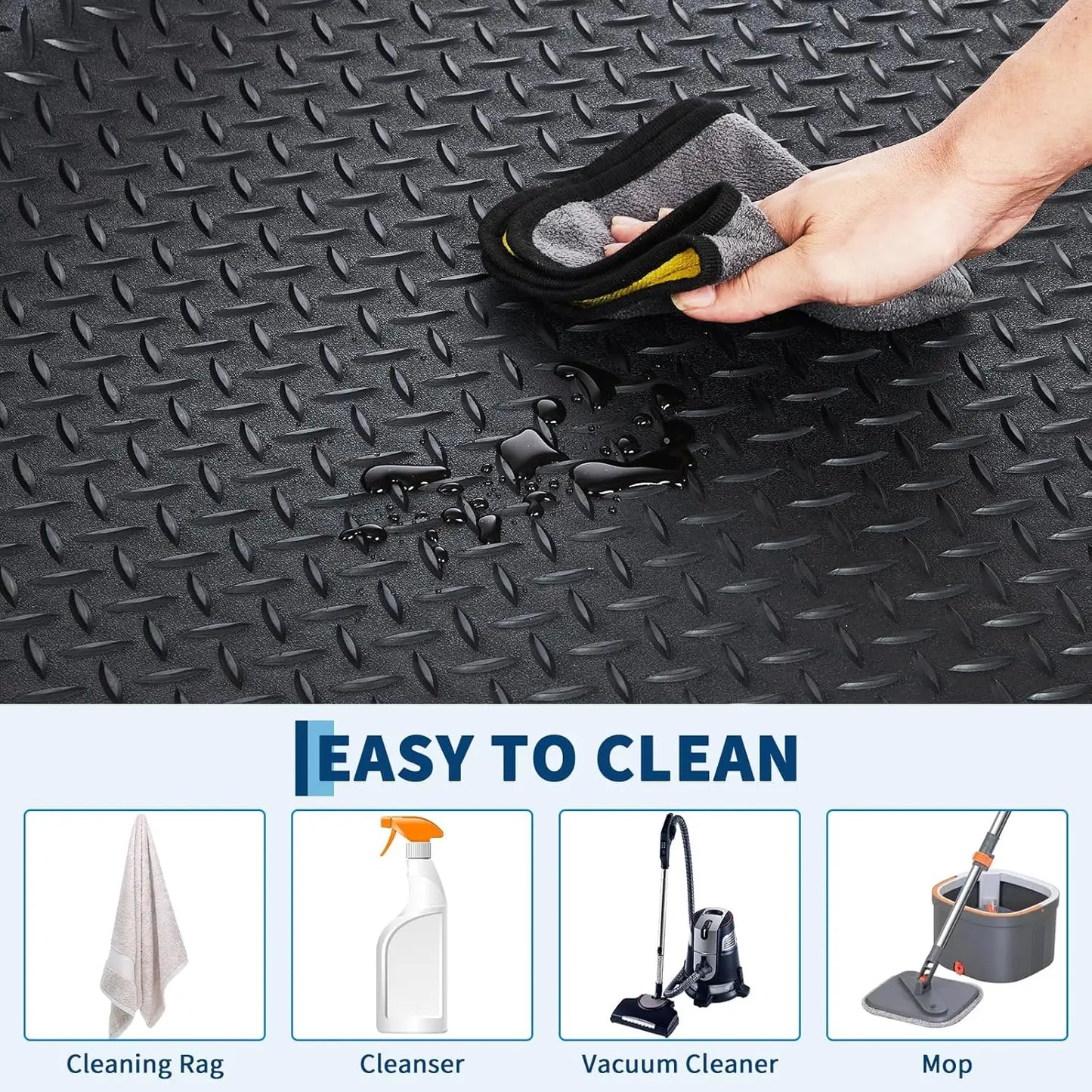 7.8 x 22 ft Garage Floor Mat