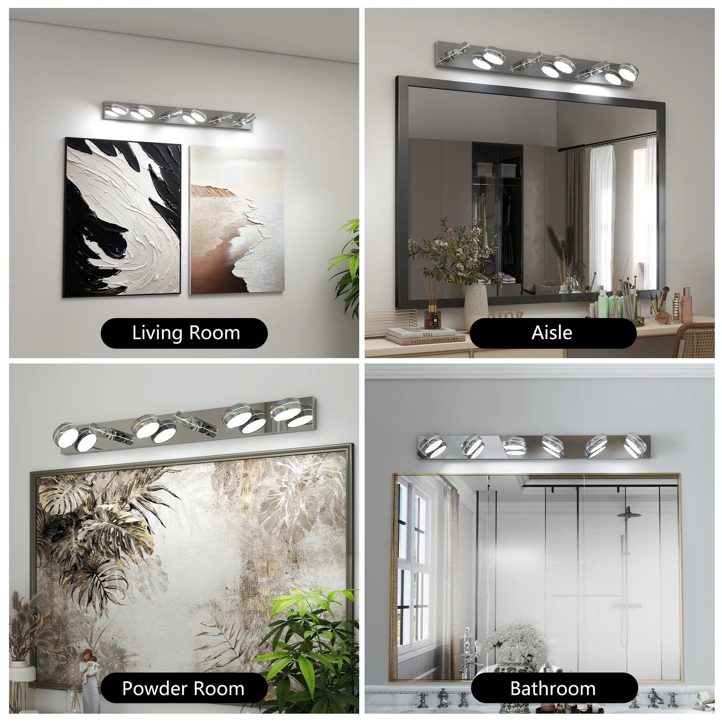 Over Mirror Vanity Light