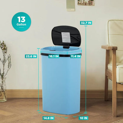 Trash Can with Automatic Lid