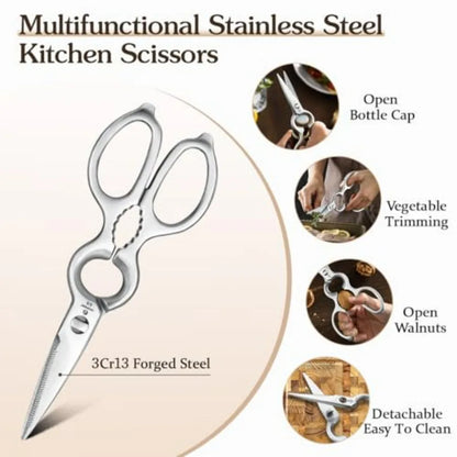 High Carbon Steel Kitchen Knife Set
