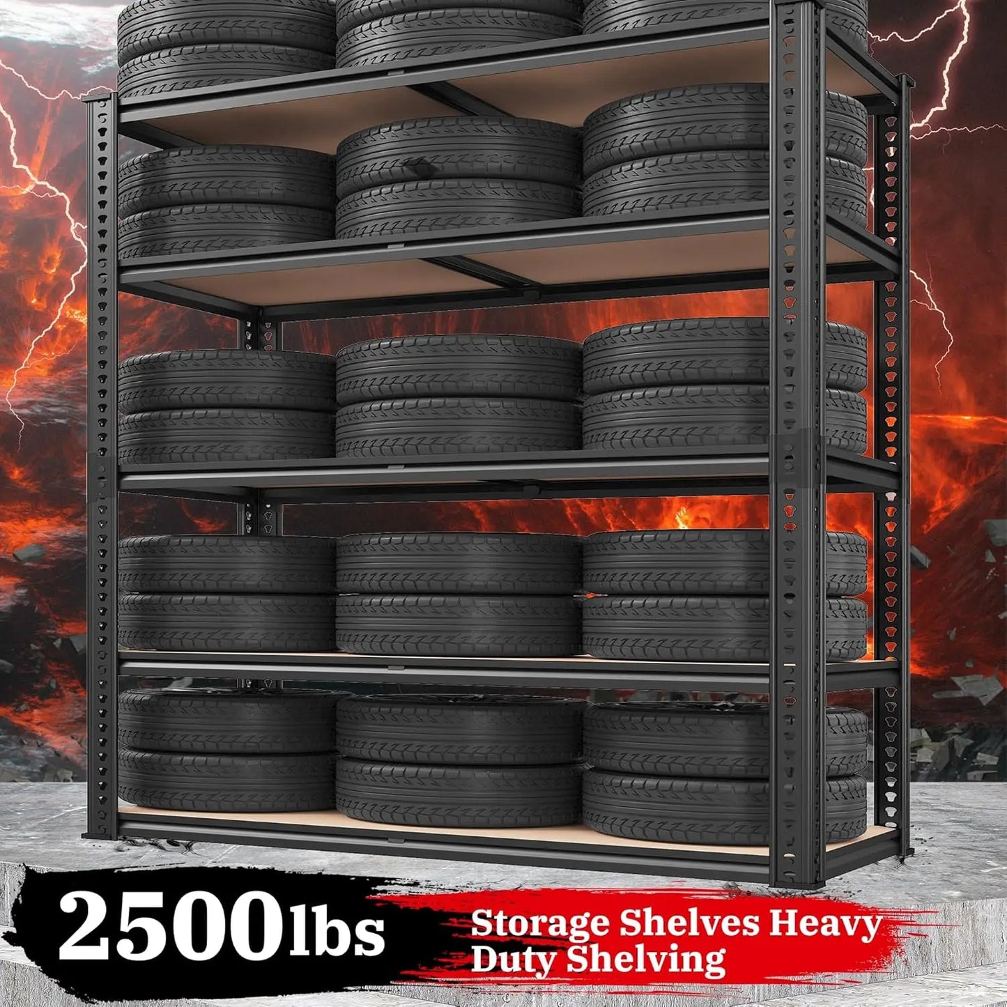5 Tier Storage Shelves