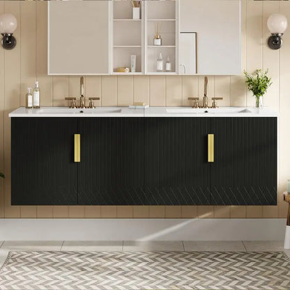 Bathroom Vanity Set with Separate Ceramic Sink