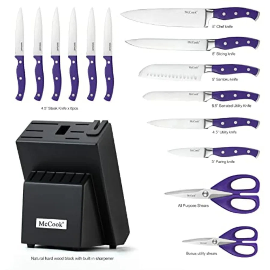 Stainless Steel Knife Set
